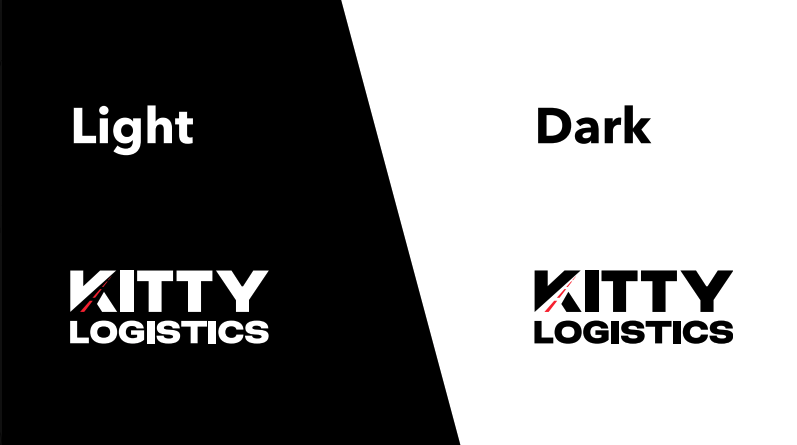 Kitty Logistics Logo Design more from the project, screenshot 4 of 7