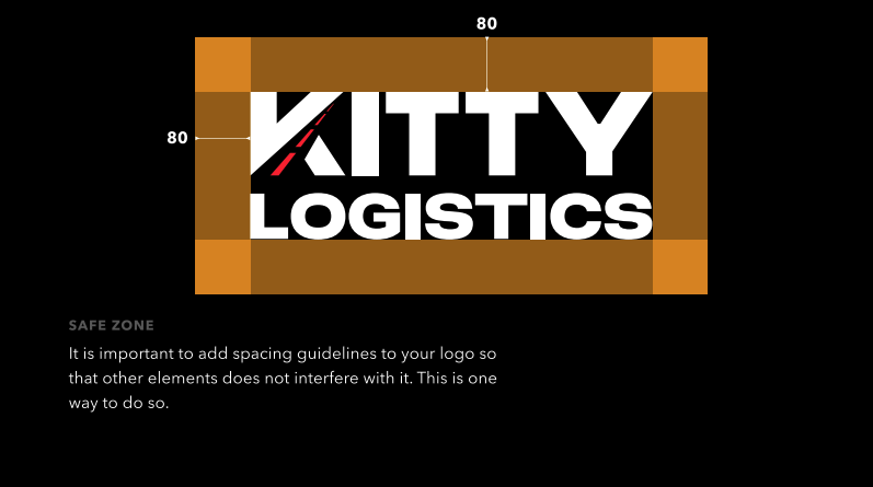 Kitty Logistics Logo Design more from the project, screenshot 7 of 7