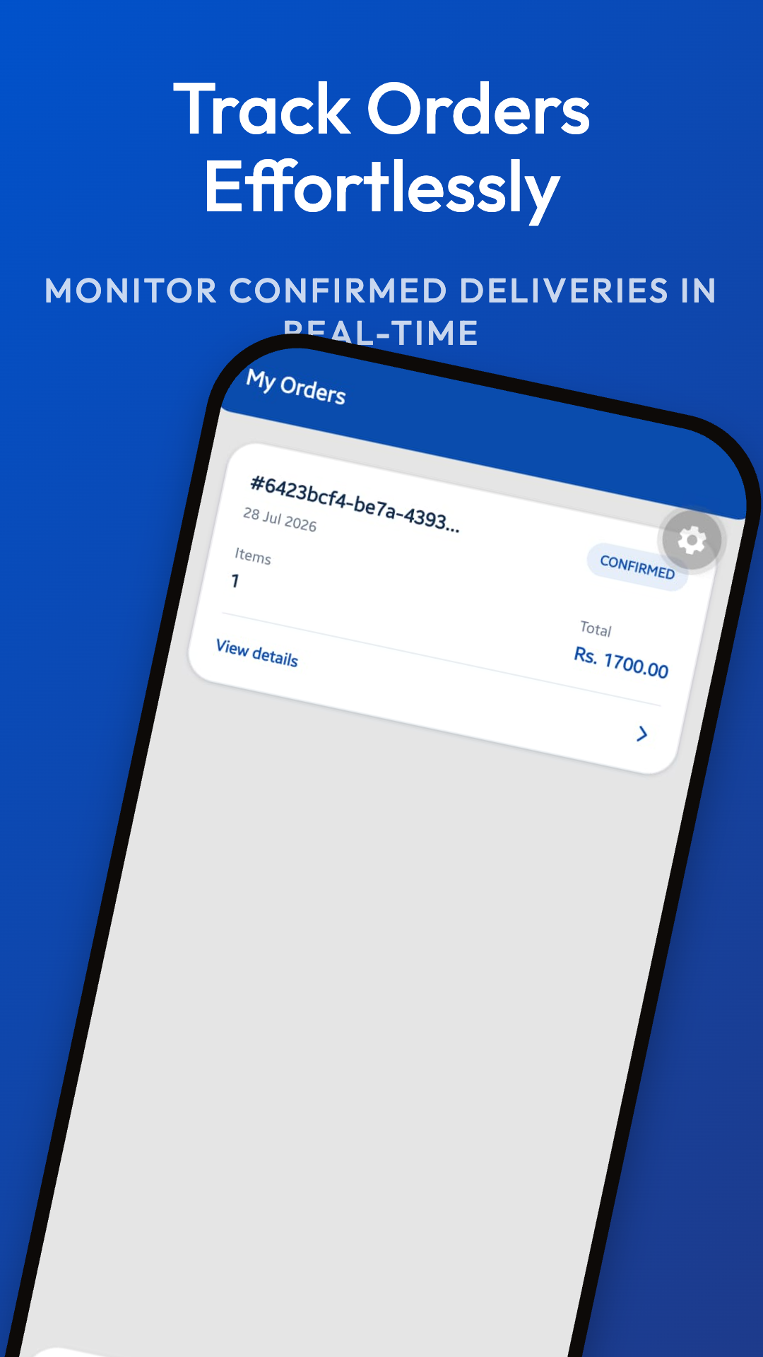 Gasman4U - Small ECommerce Solution app screens, screenshot 2 of 6
