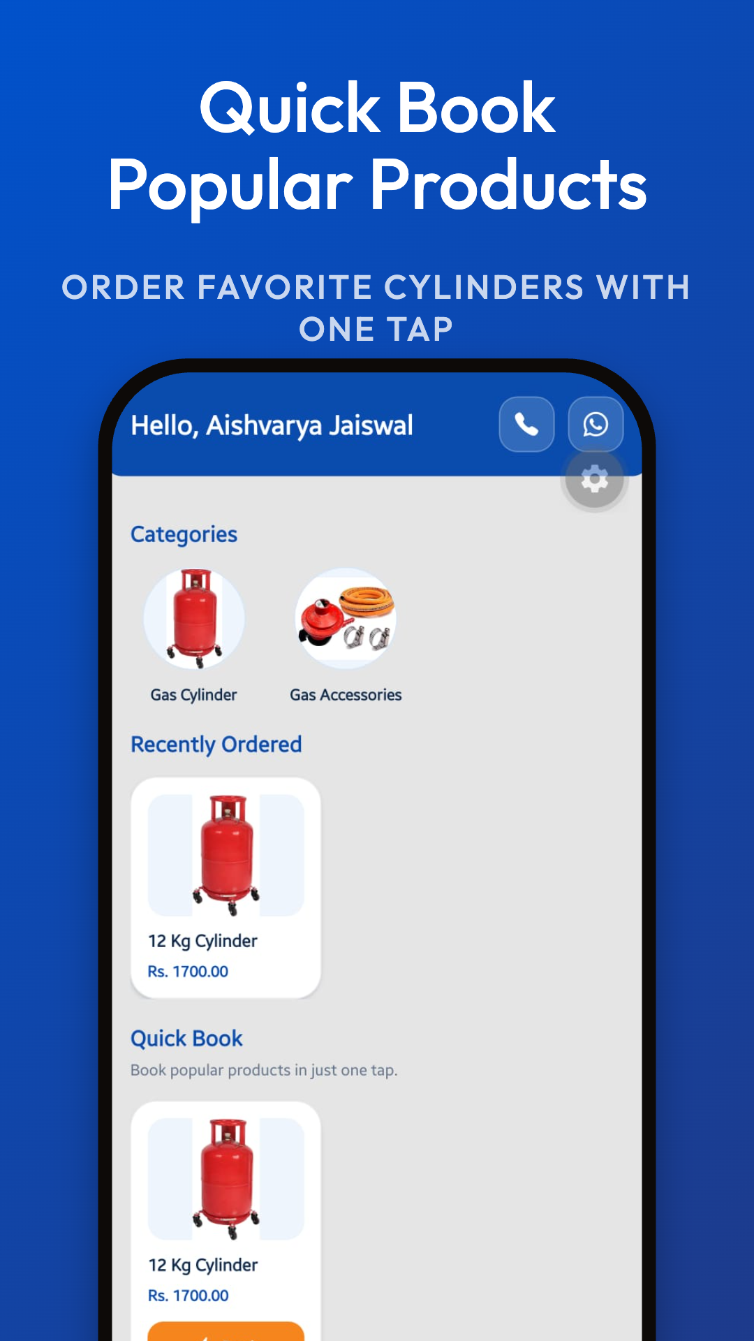 Gasman4U - Small ECommerce Solution app screens, screenshot 4 of 6